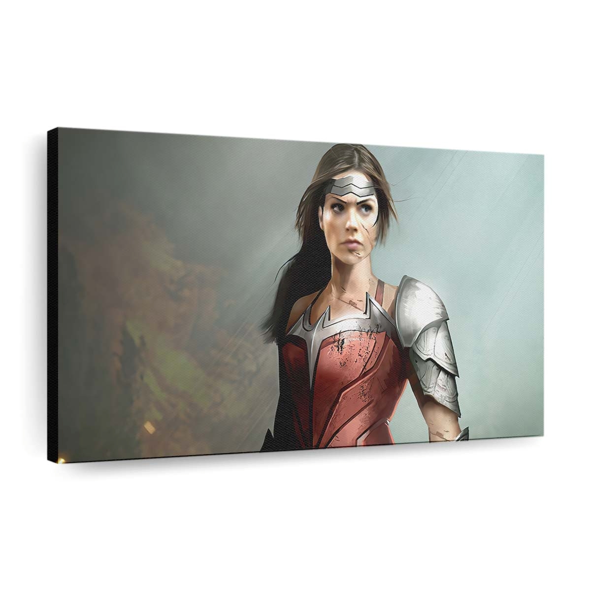 Wonder Woman Digital Comic Art Leinwandbilder | Wanddeko