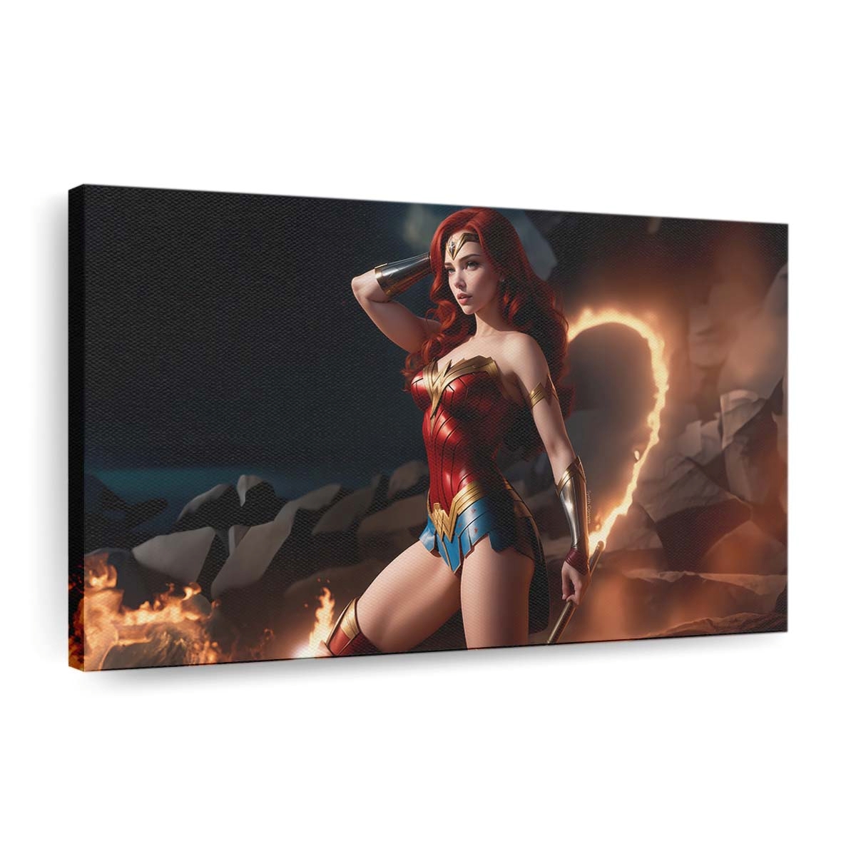 Wonder Woman Epic Quest Leinwandbilder | Wanddeko