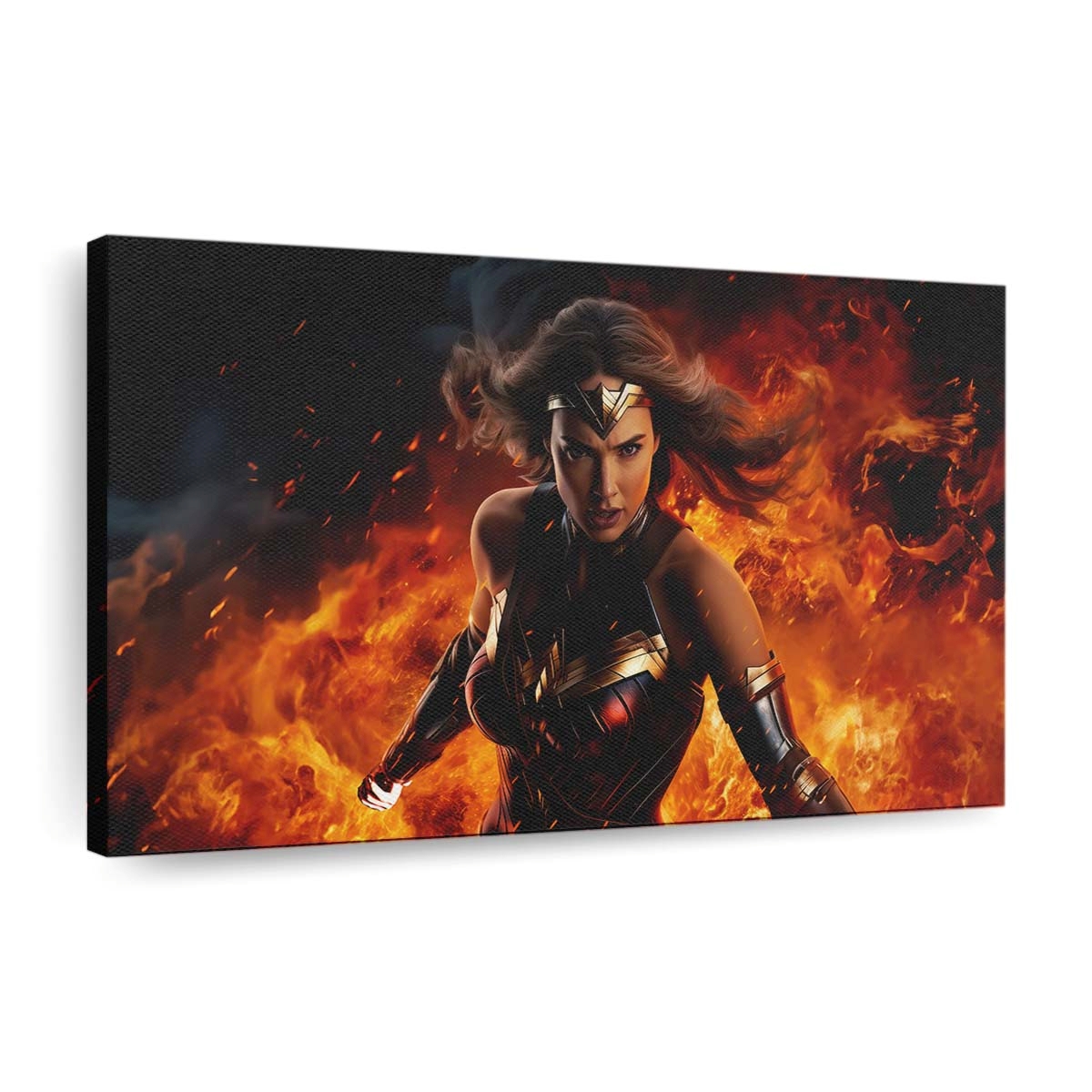 Wonder Woman Fiery Leinwandbilder | Wanddeko