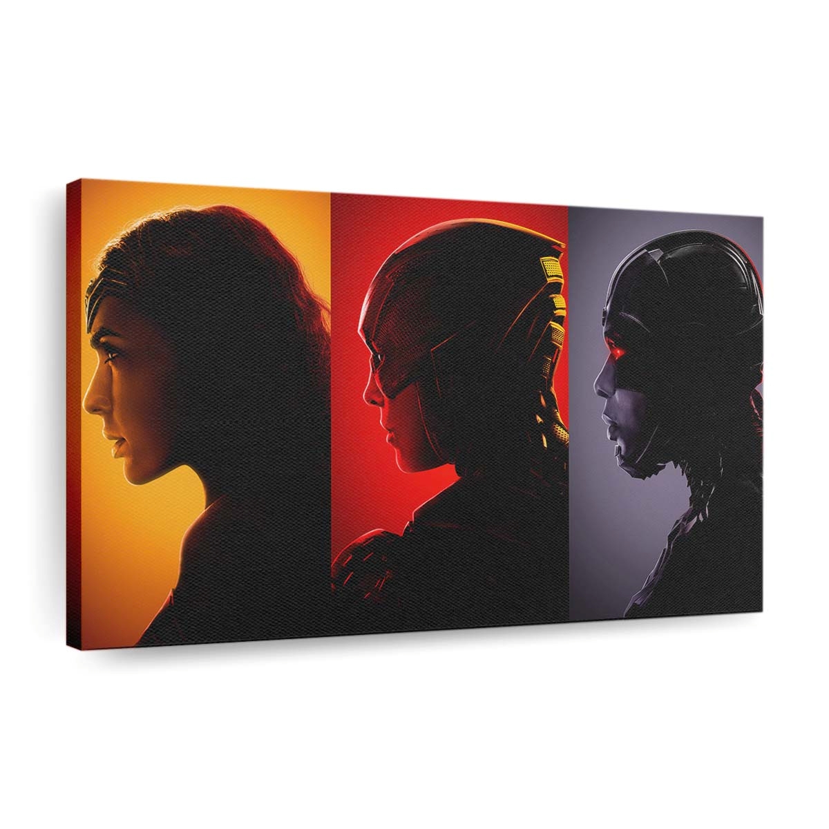 Wonder Woman Flash Cyborg Justice League Leinwandbilder | Wanddeko