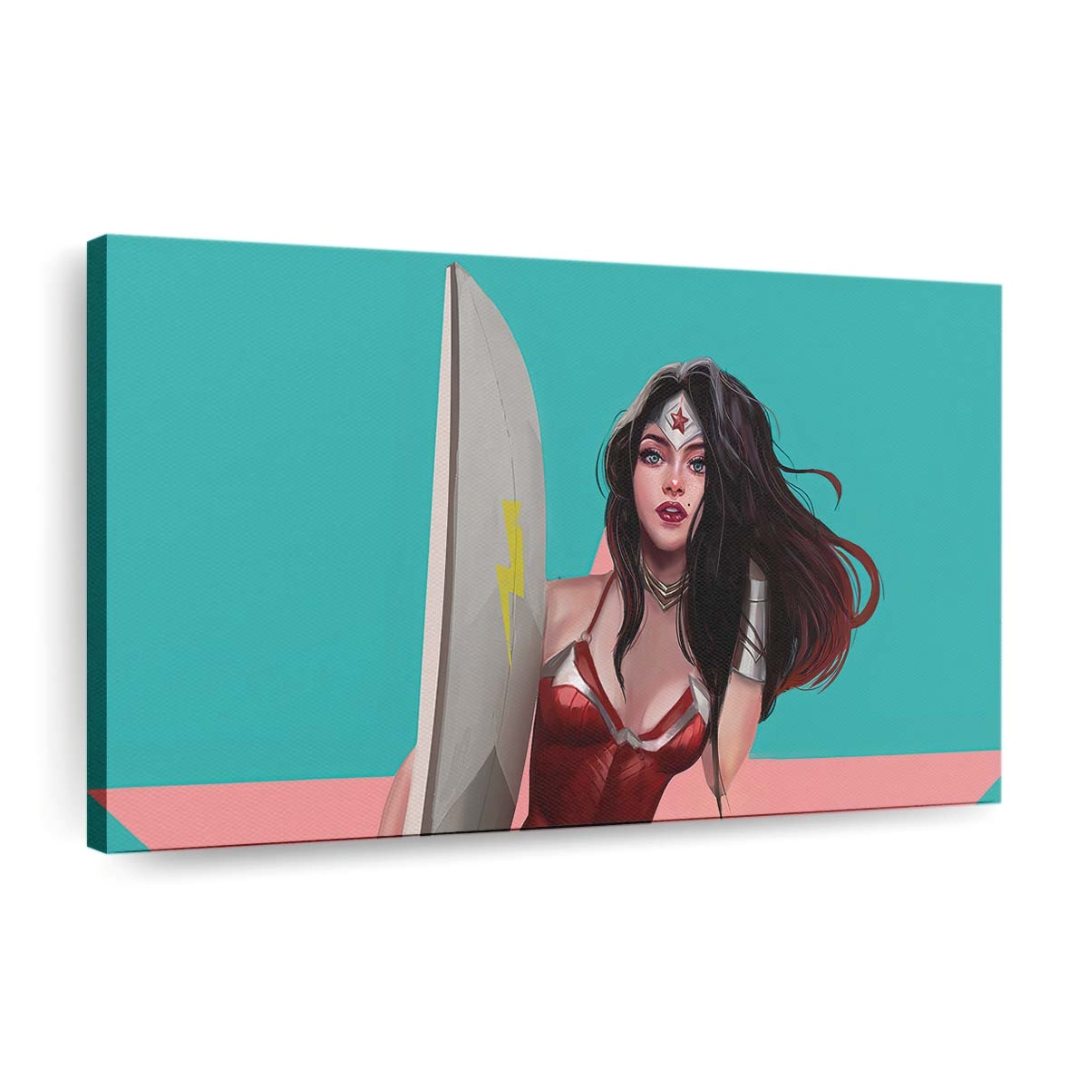 Wonder Woman For Surfing Leinwandbilder | Wanddeko