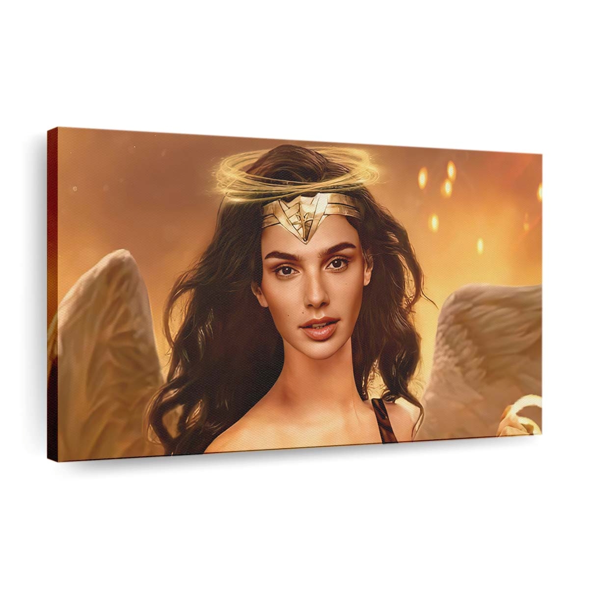 Wonder Woman Girl Cosplay 2 Leinwandbilder | Wanddeko