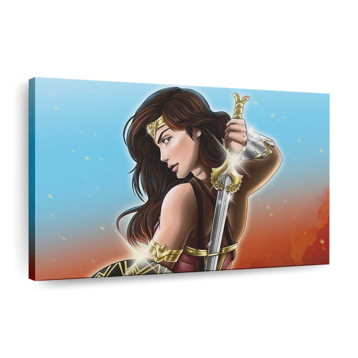 Wonder Woman God Killer Sword Leinwandbilder | Wanddeko