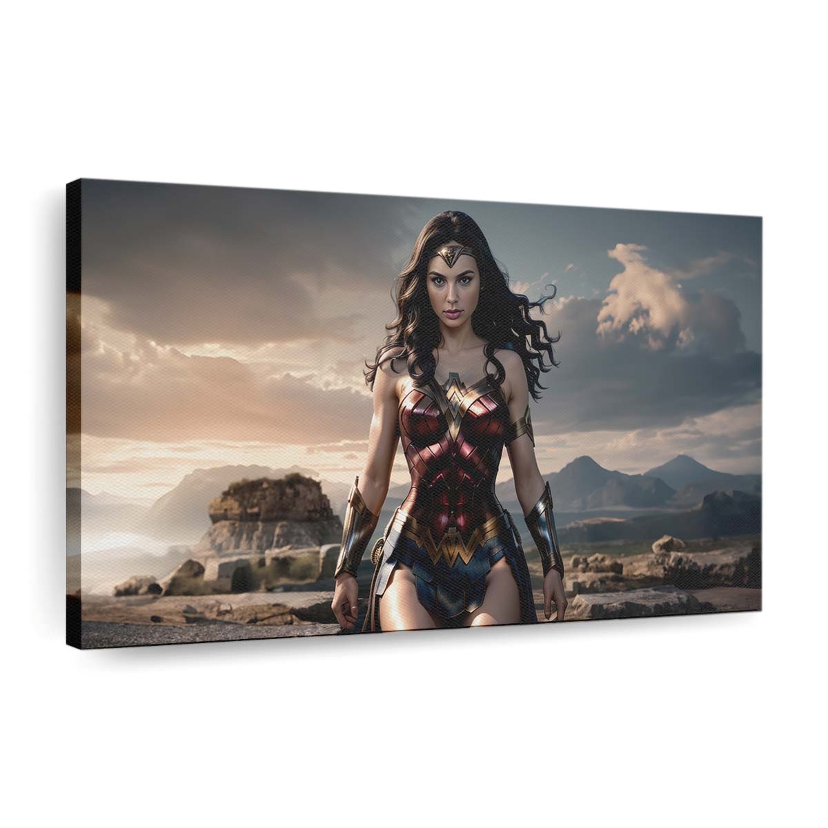 Wonder Woman Goddess Among Mortal Leinwandbilder | Wanddeko