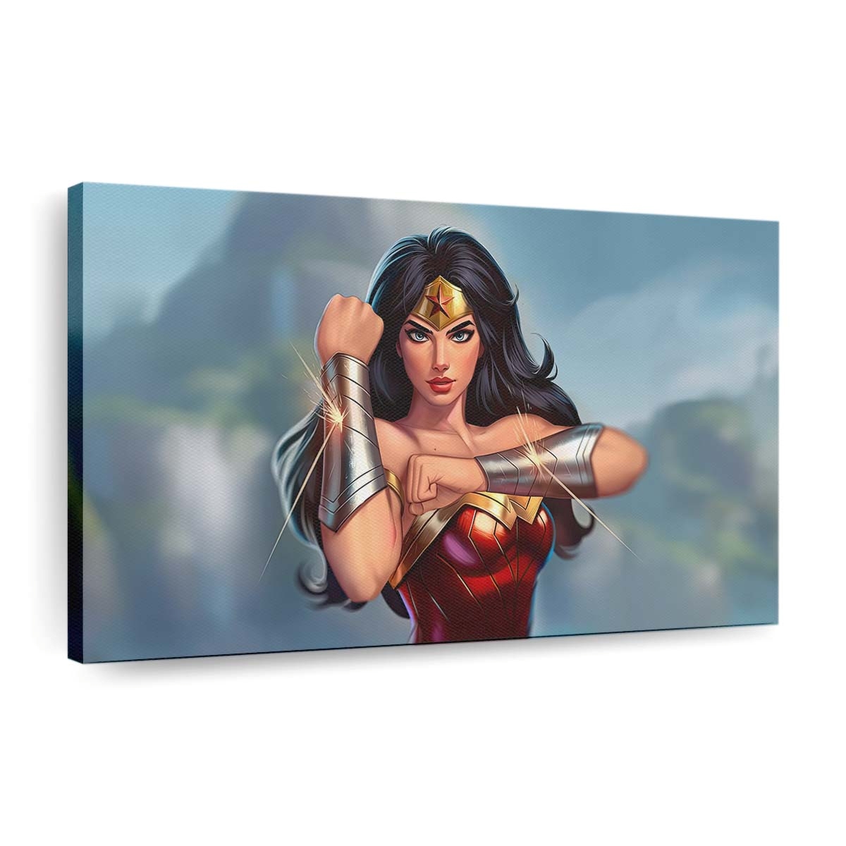 Wonder Woman Golden Guardian Leinwandbilder | Wanddeko