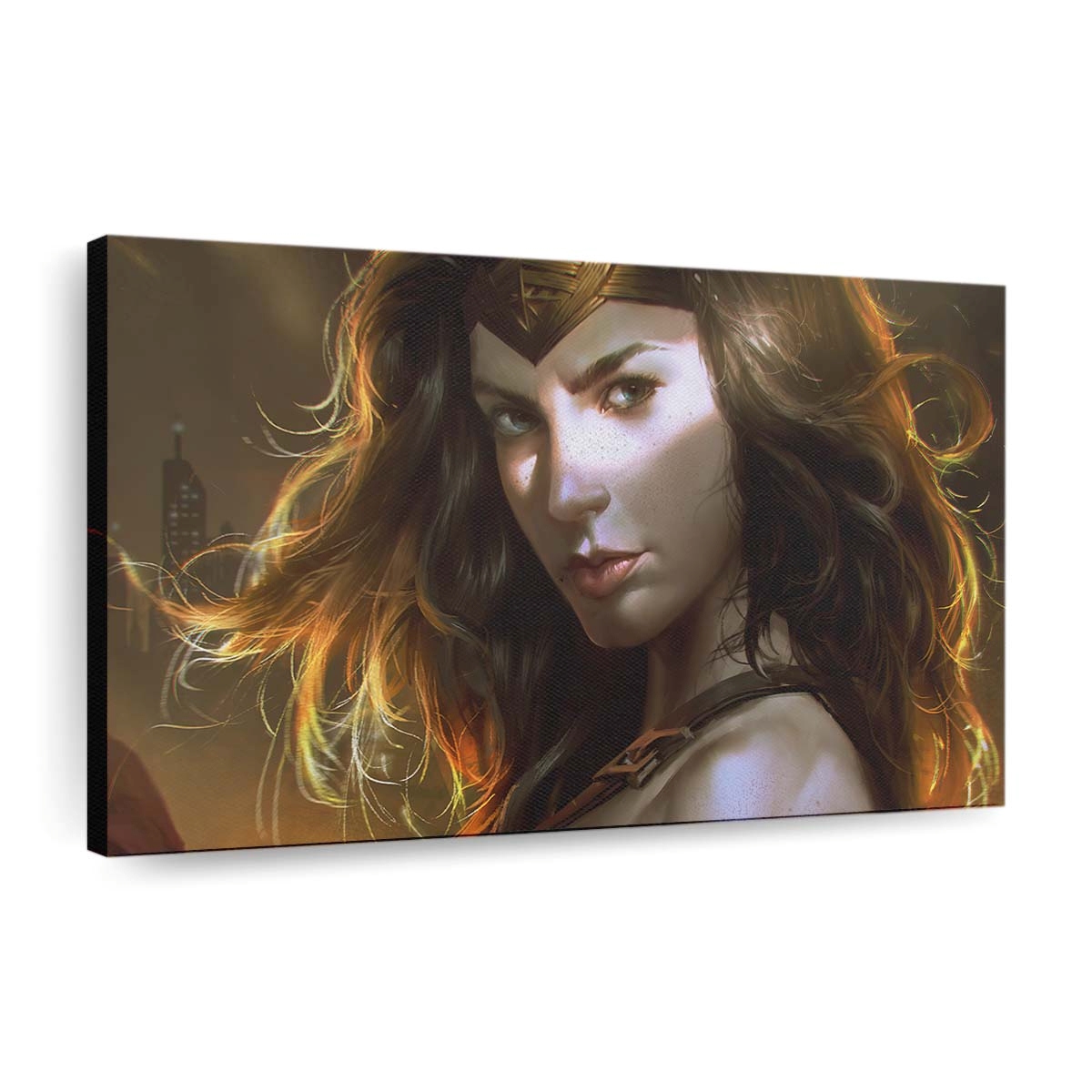 Wonder Woman Golden Queen Leinwandbilder | Wanddeko
