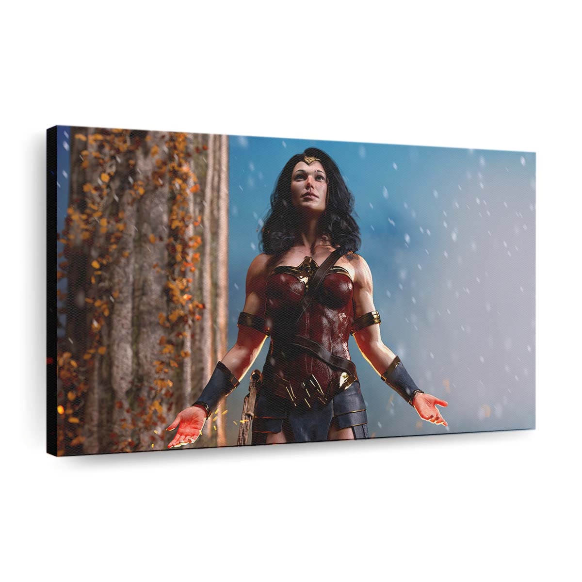 Wonder Woman Ice And Fire Leinwandbilder | Wanddeko
