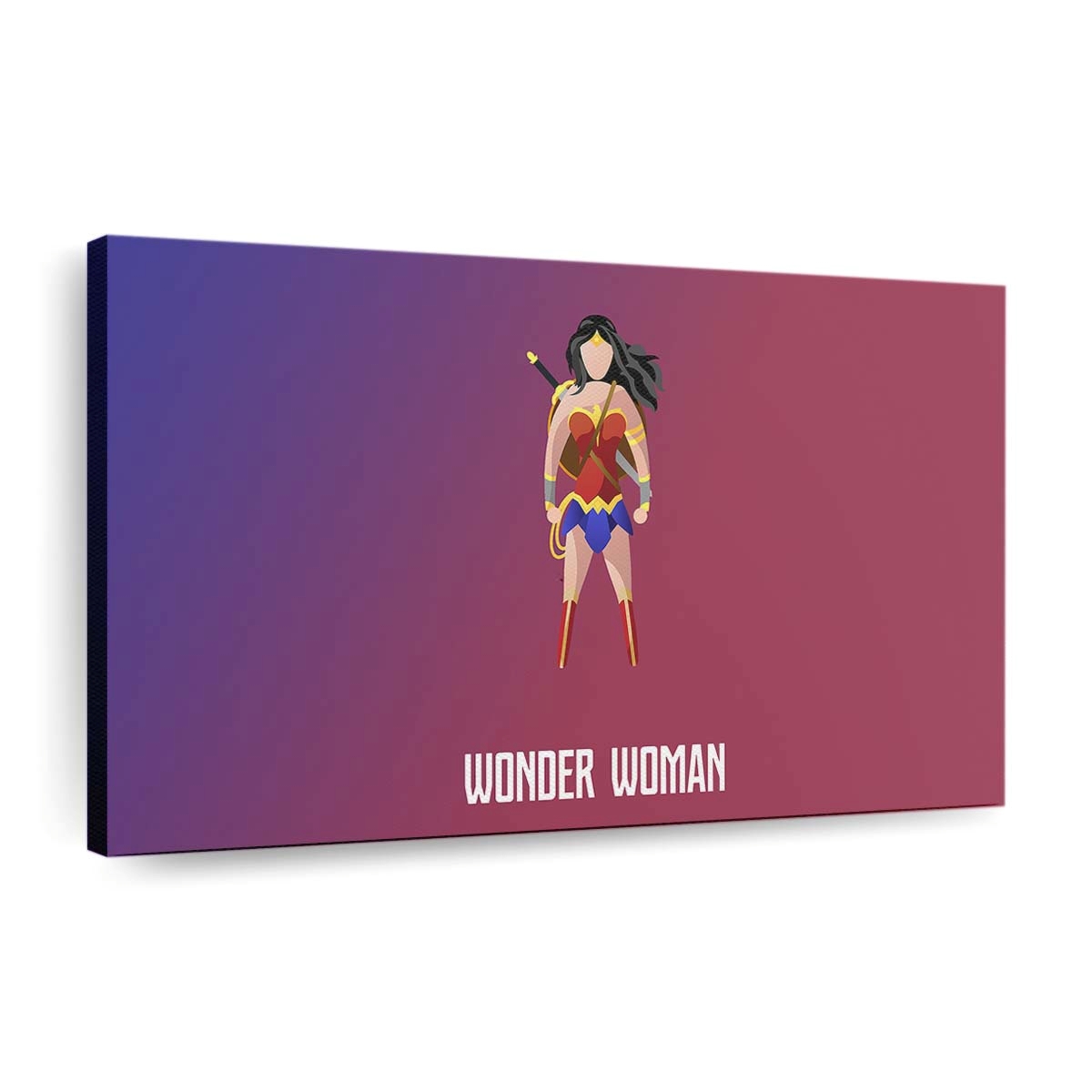 Wonder Woman Illustration 2 Leinwandbilder | Wanddeko