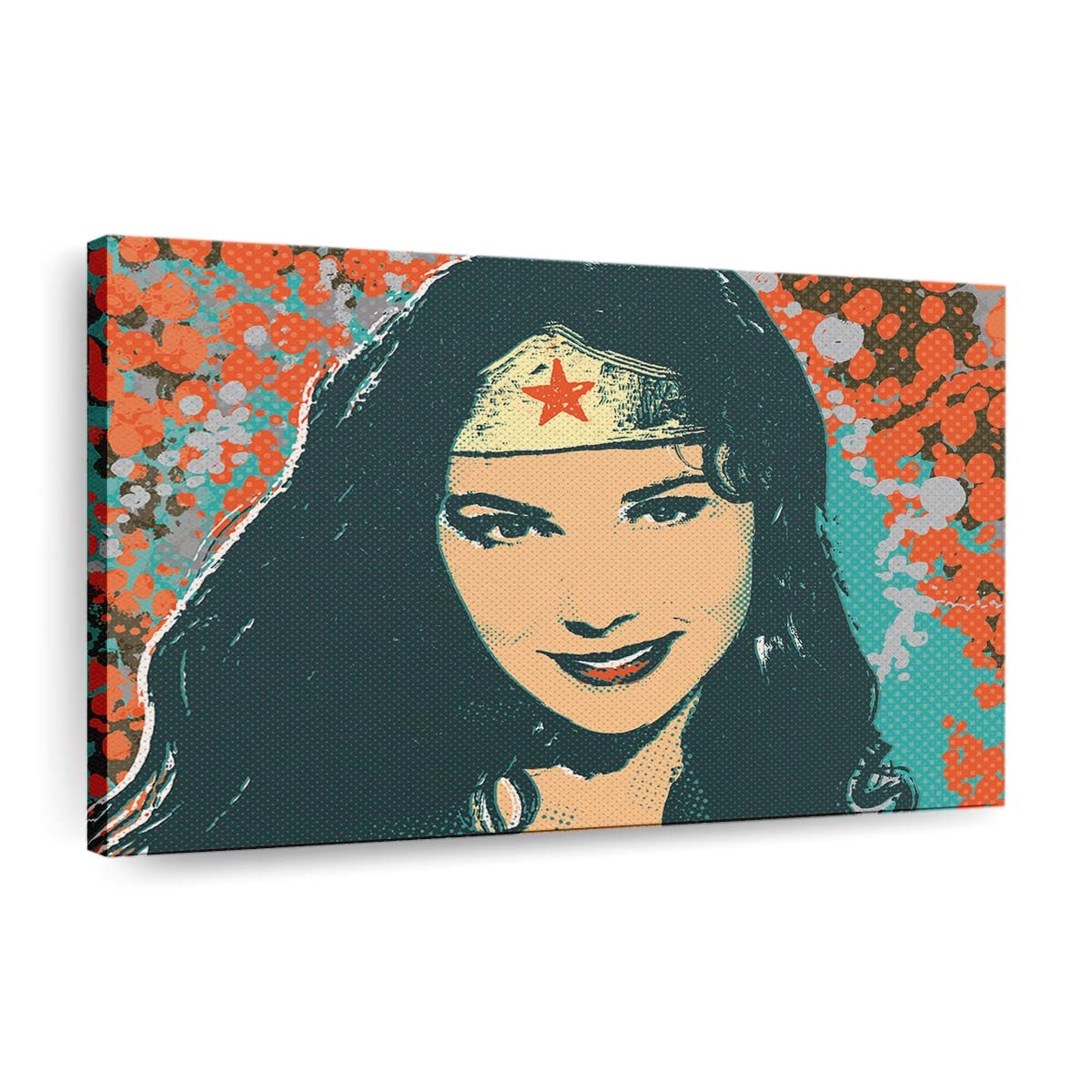 Wonder Woman Illustration 3 Leinwandbilder | Wanddeko