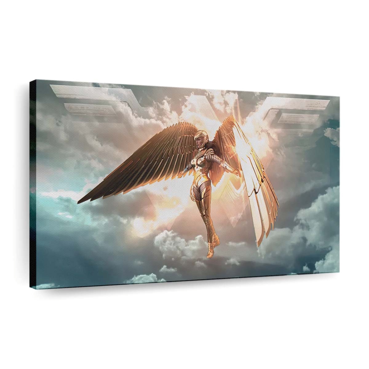Wonder Woman Manipulation Fanart Leinwandbilder | Wanddeko