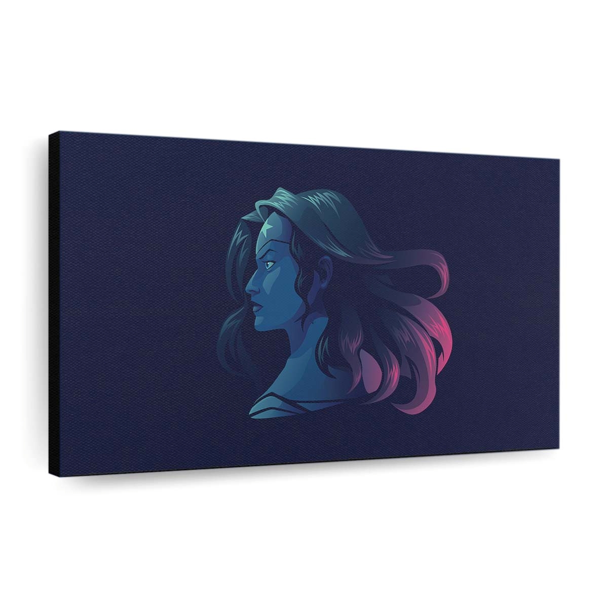 Wonder Woman Minimalist Leinwandbilder | Wanddeko