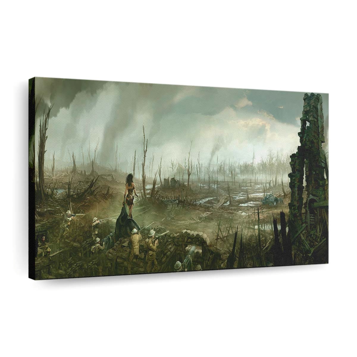 Wonder Woman Movie 2017 Artwork Leinwandbilder | Wanddeko