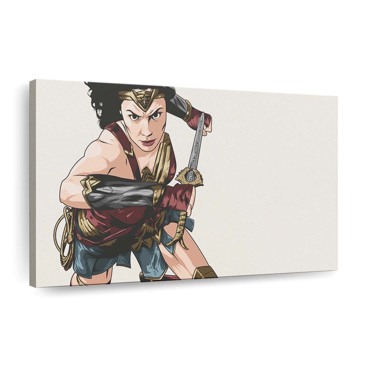 Wonder Woman New Artwork 3 Leinwandbilder | Wanddeko