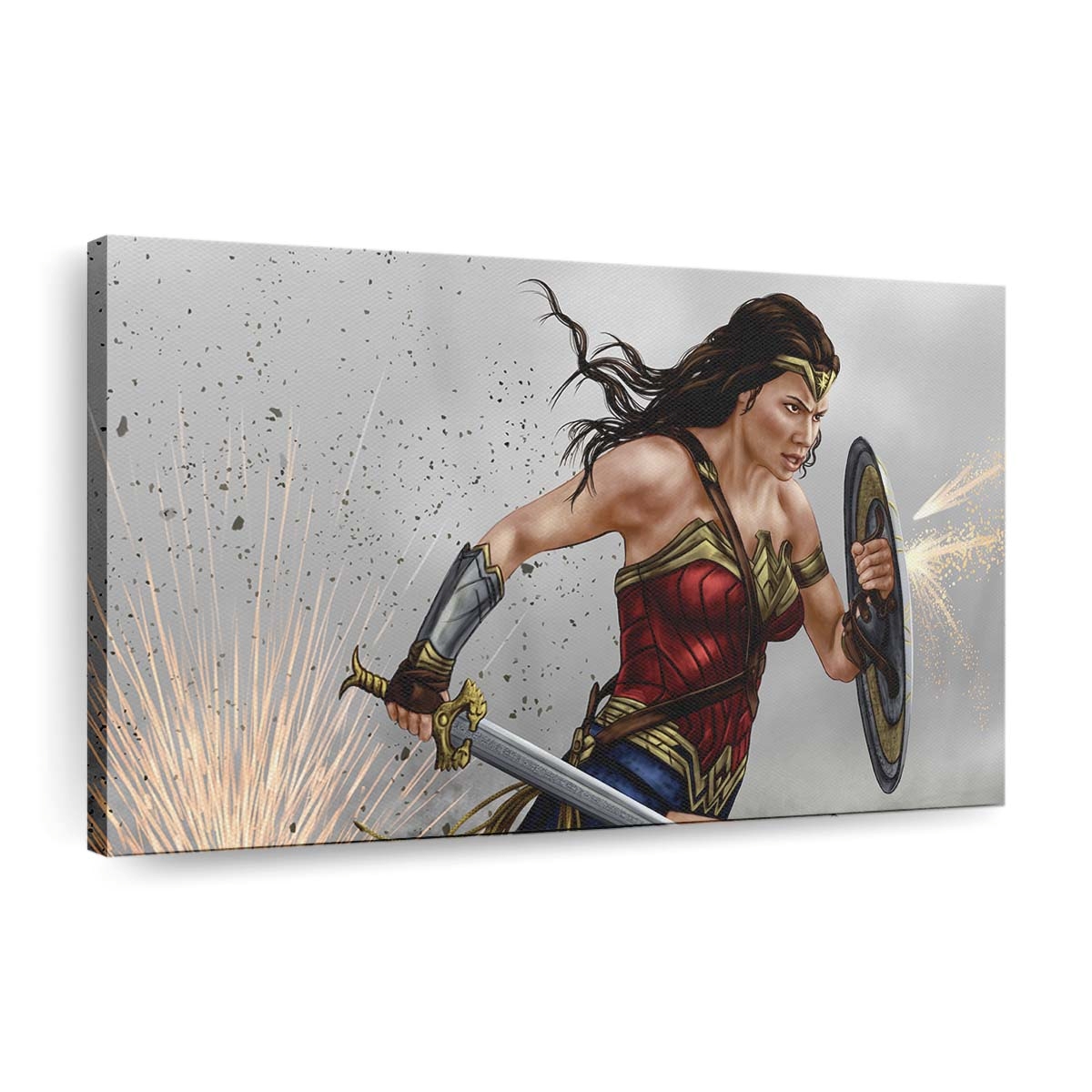 Wonder Woman Painting Art Leinwandbilder | Wanddeko