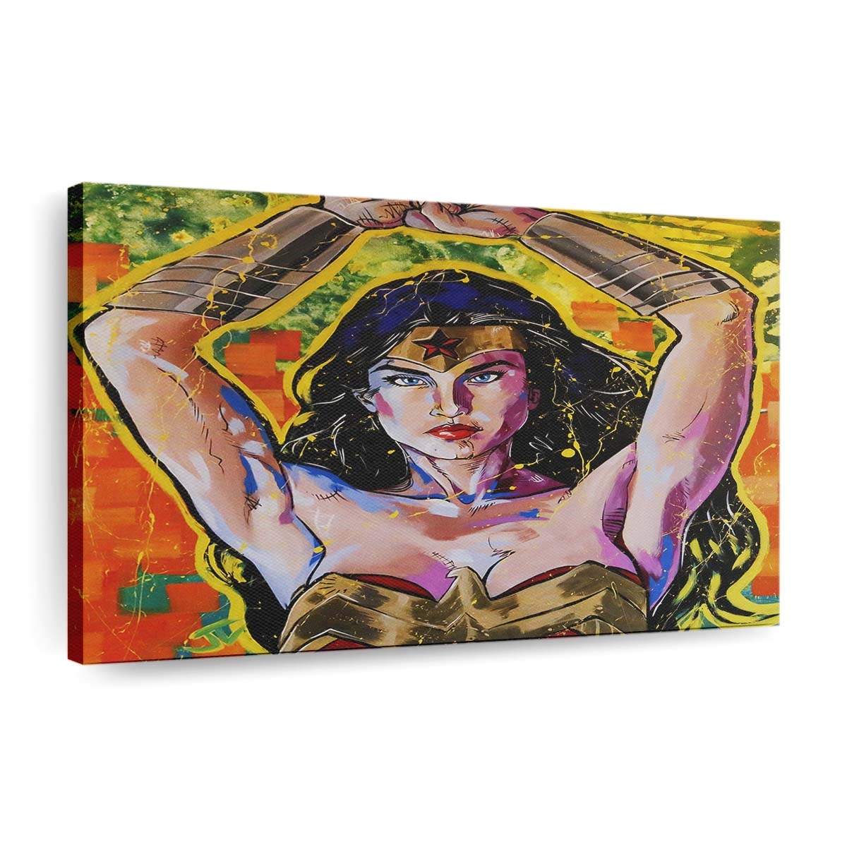Wonder Woman Painting Art 2 Leinwandbilder | Wanddeko