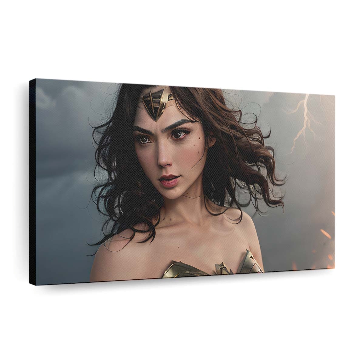 Wonder Woman Ready For Battle Leinwandbilder | Wanddeko