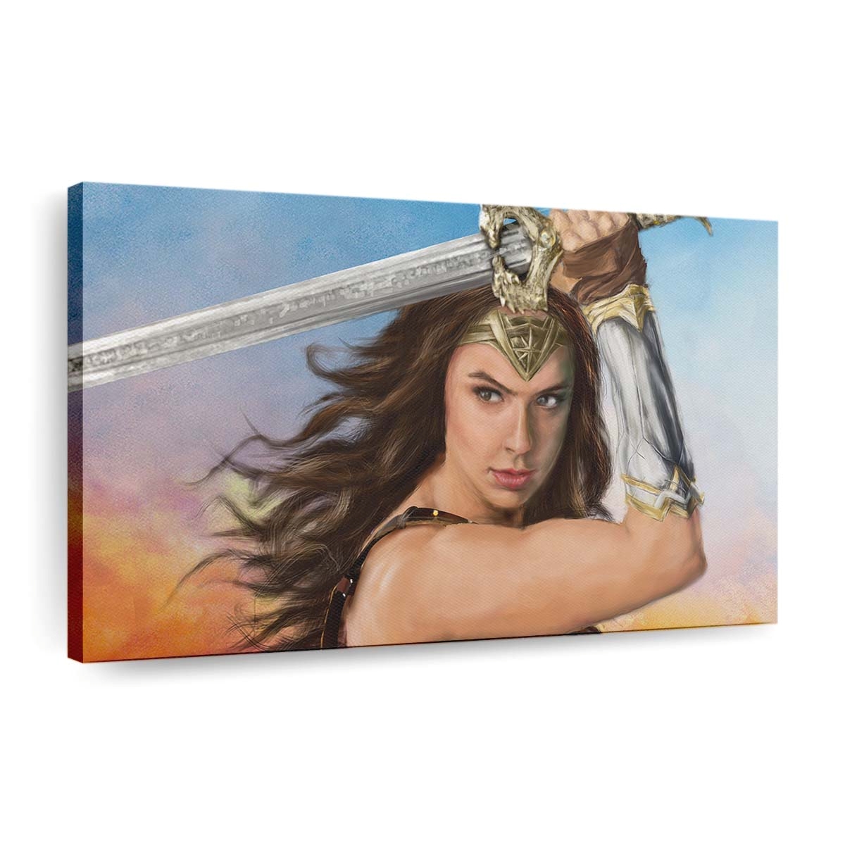 Wonder Woman Sketch Arts Leinwandbilder | Wanddeko