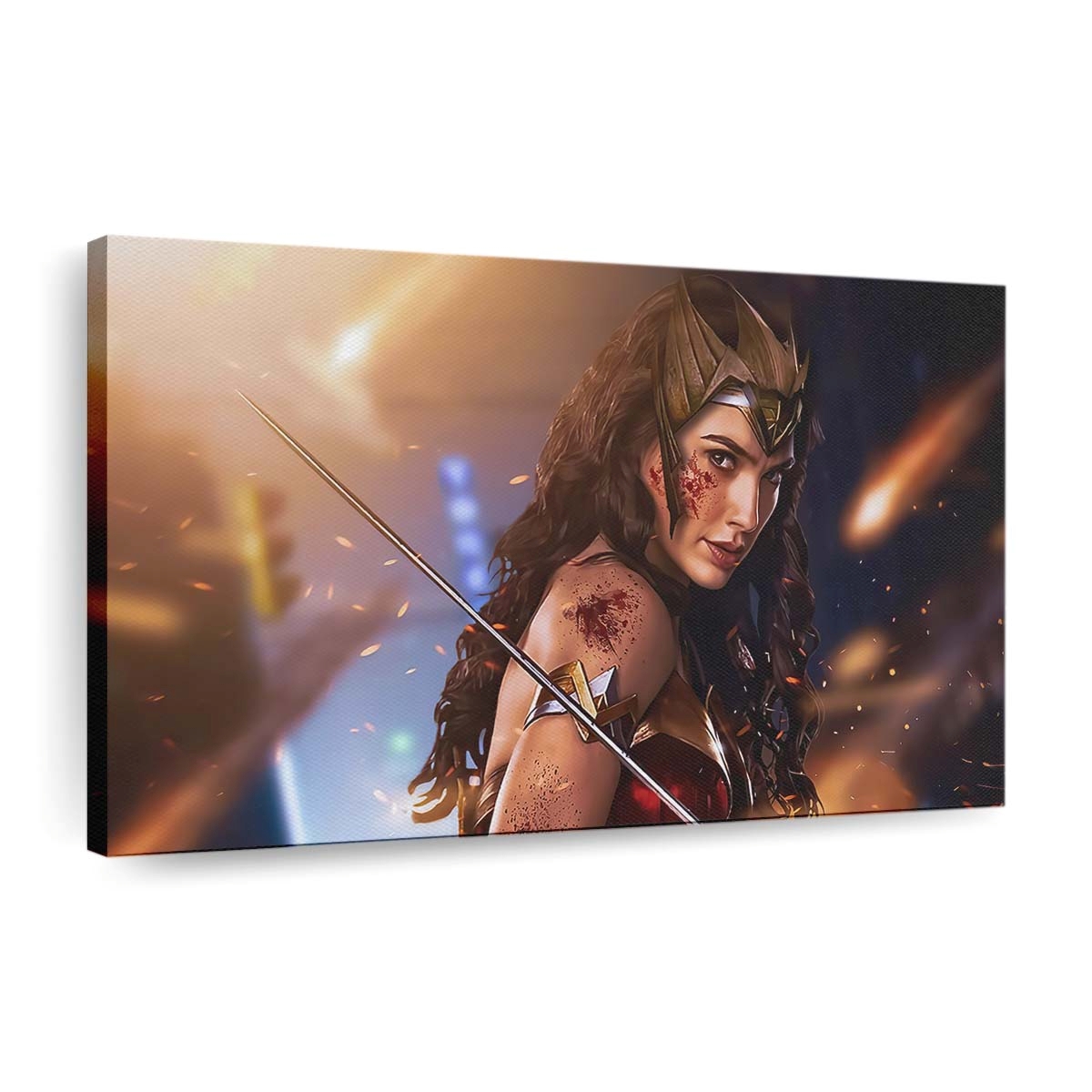 Wonder Woman Spit Out Leinwandbilder | Wanddeko