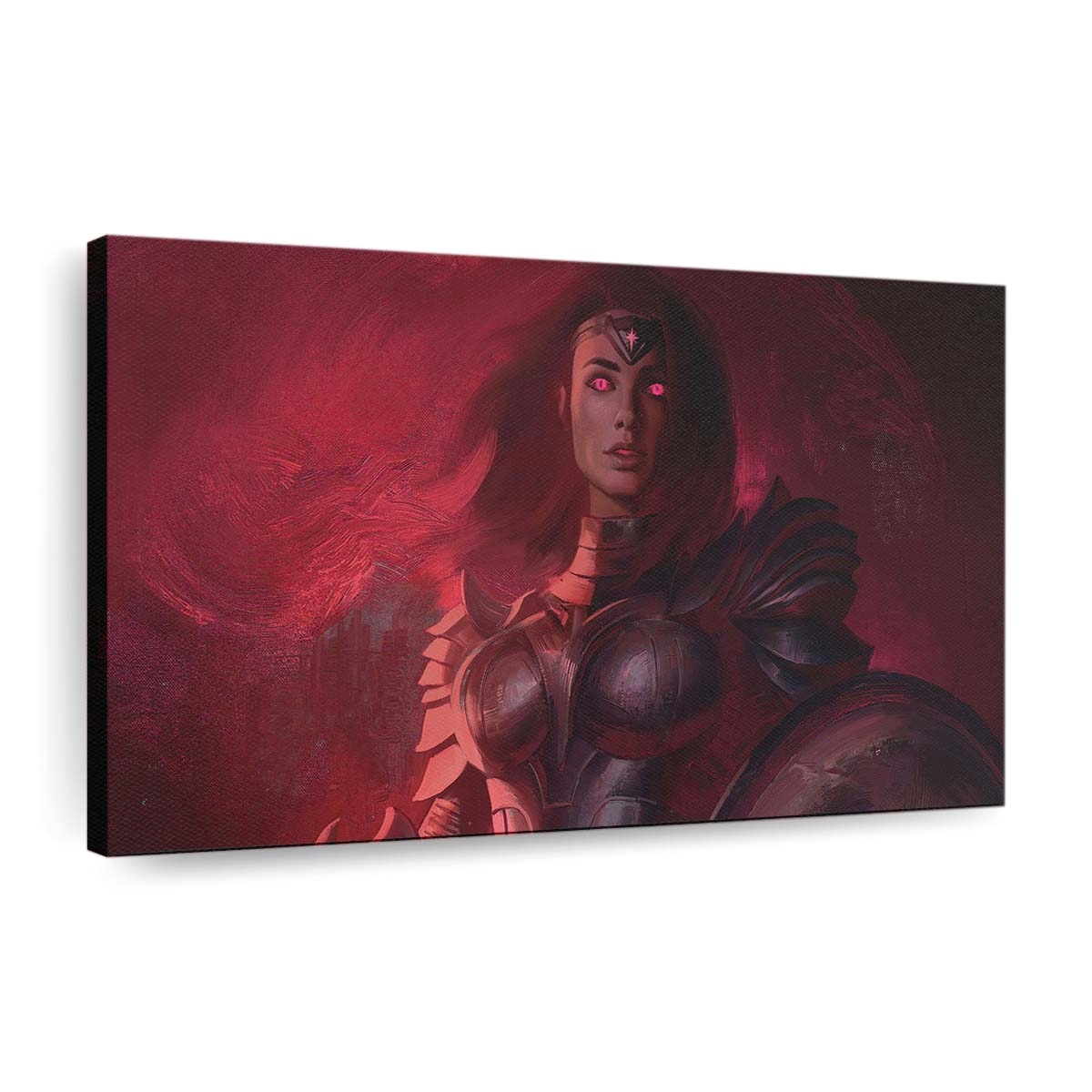 Wonder Woman Suit Brush Art Leinwandbilder | Wanddeko