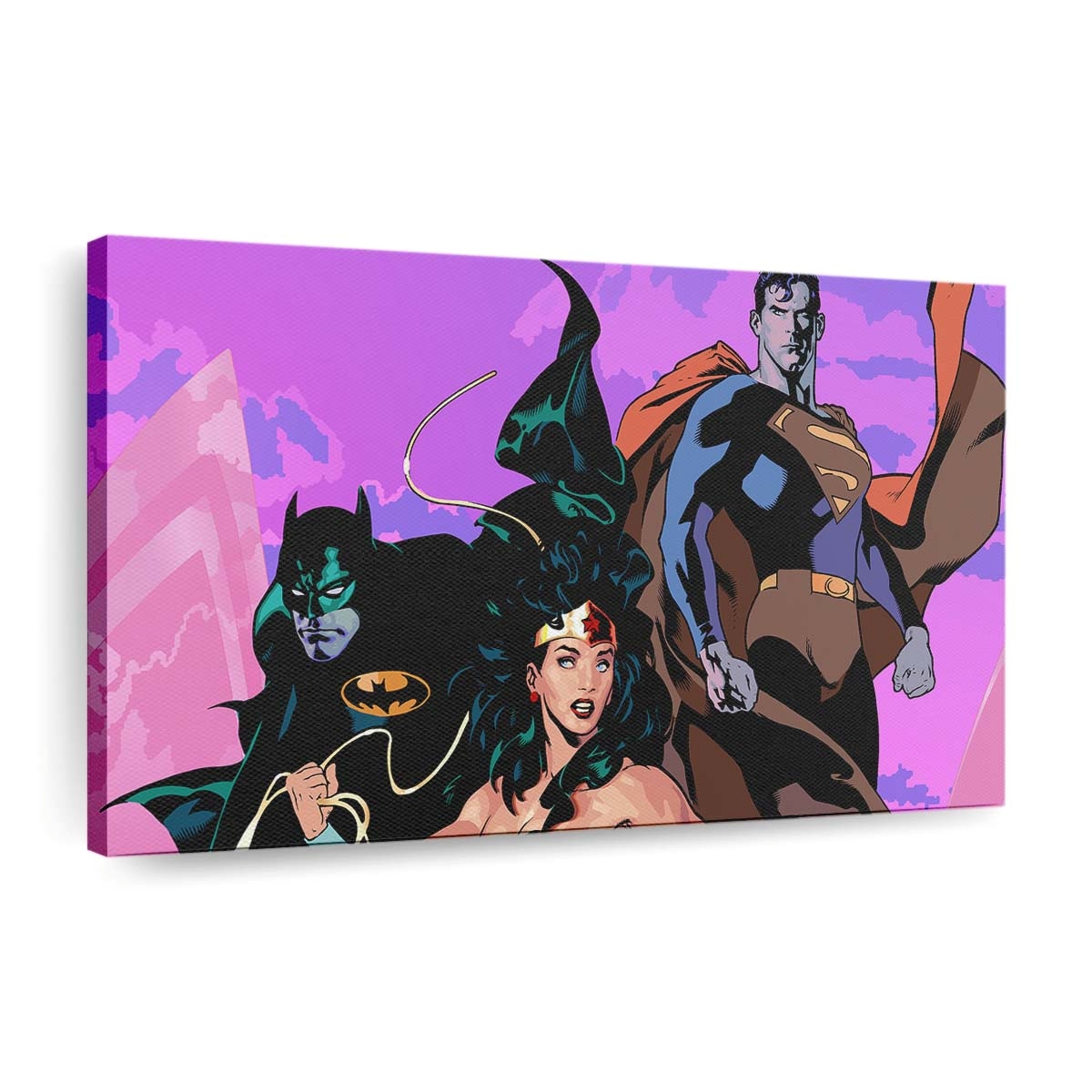 Wonder Woman Superman Batman Leinwandbilder | Wanddeko