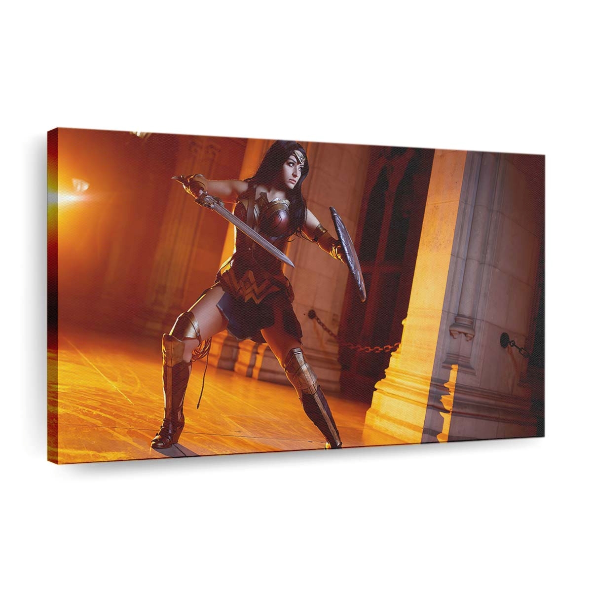 Wonder Woman Sword Cosplay Leinwandbilder | Wanddeko