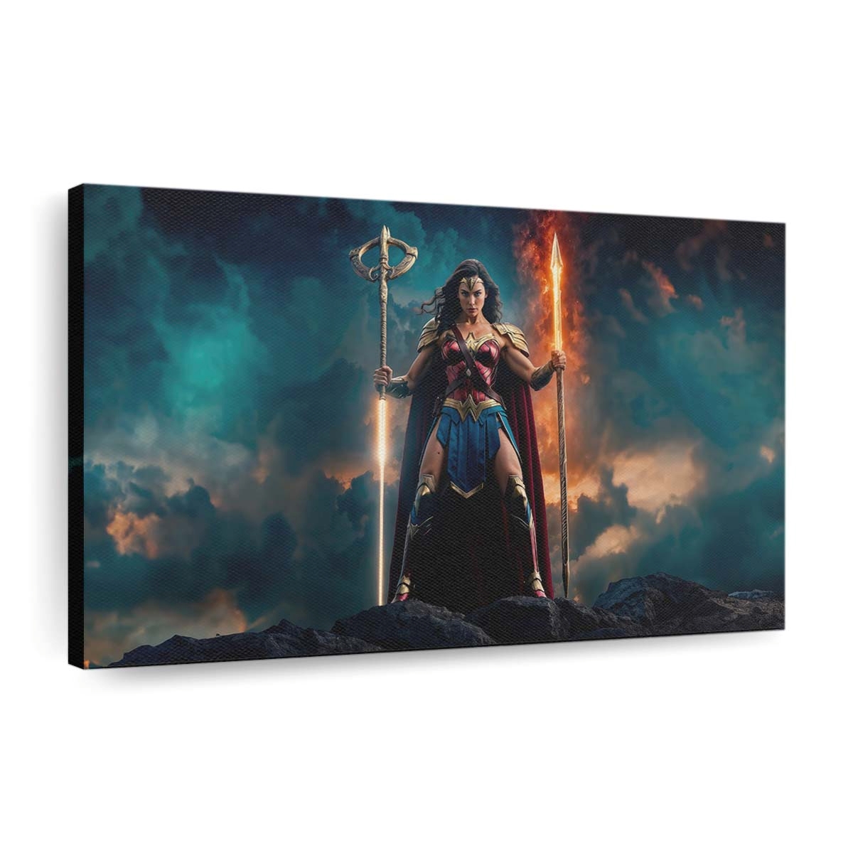 Wonder Woman Sword Mastery Leinwandbilder | Wanddeko