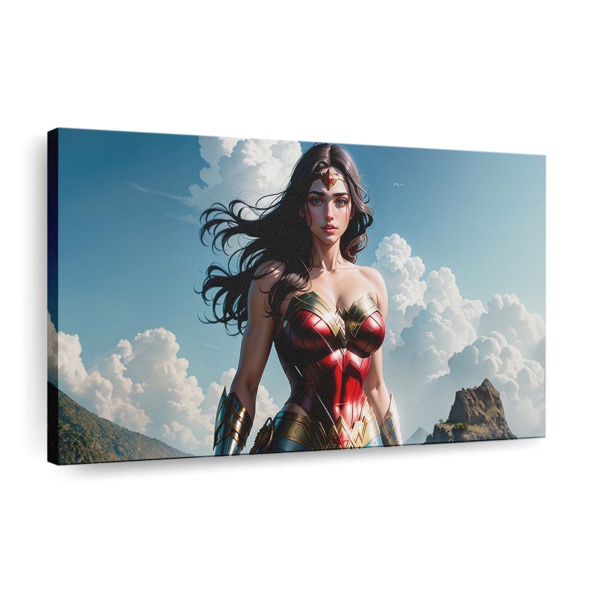 Wonder Woman The Amazonian Heroine Leinwandbilder | Wanddeko