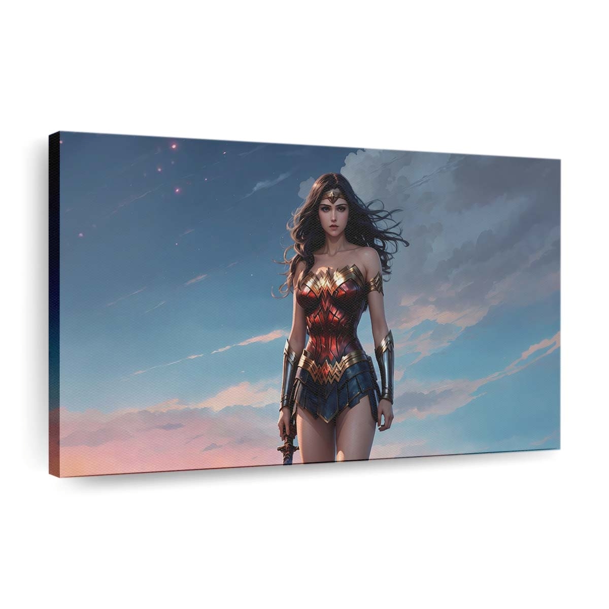 Wonder Woman The Warrior Princess Leinwandbilder | Wanddeko