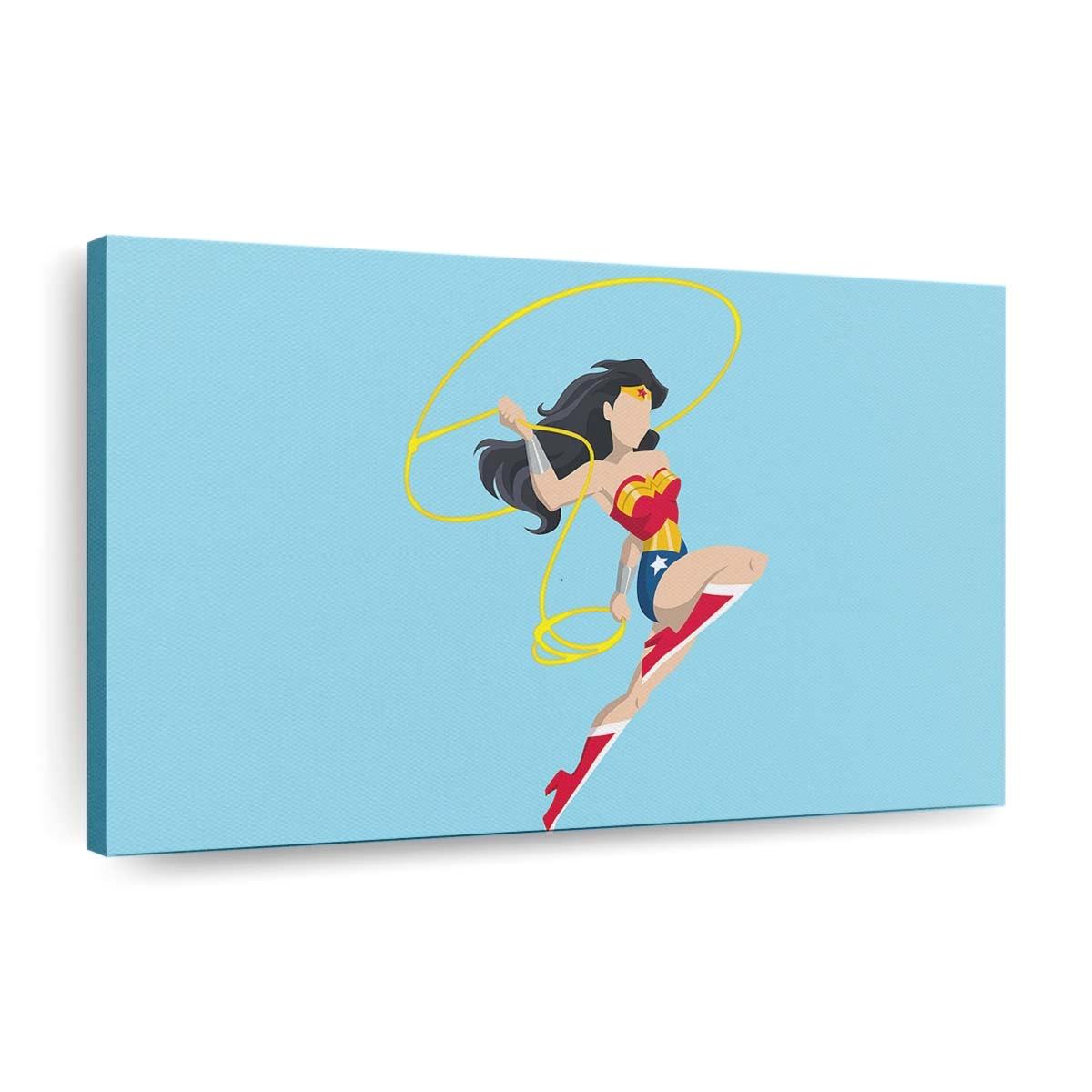 Wonder Woman Vector Style Leinwandbilder | Wanddeko