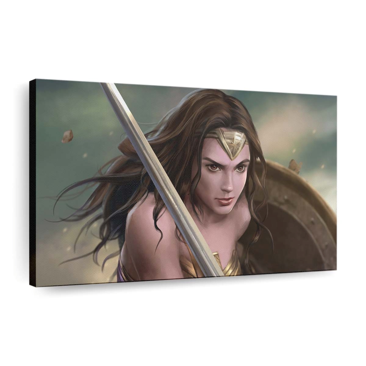 Wonder Woman Warrior Art Leinwandbilder | Wanddeko
