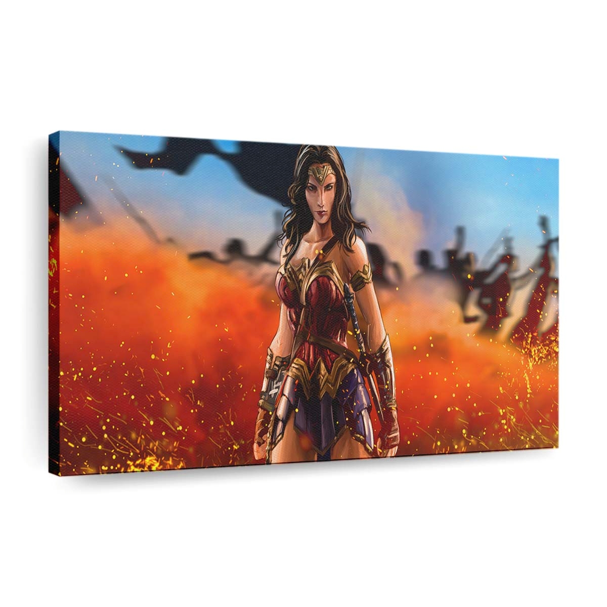 Wonder Woman Warrior Artwork 2 Leinwandbilder | Wanddeko