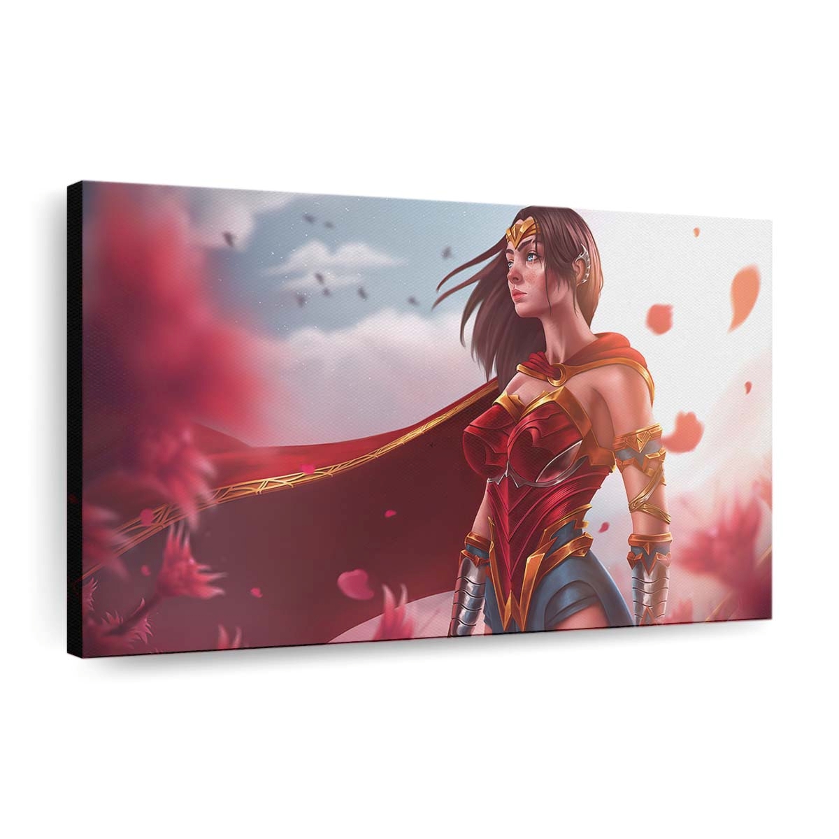 Wonder Woman Warrior Superhero Leinwandbilder | Wanddeko