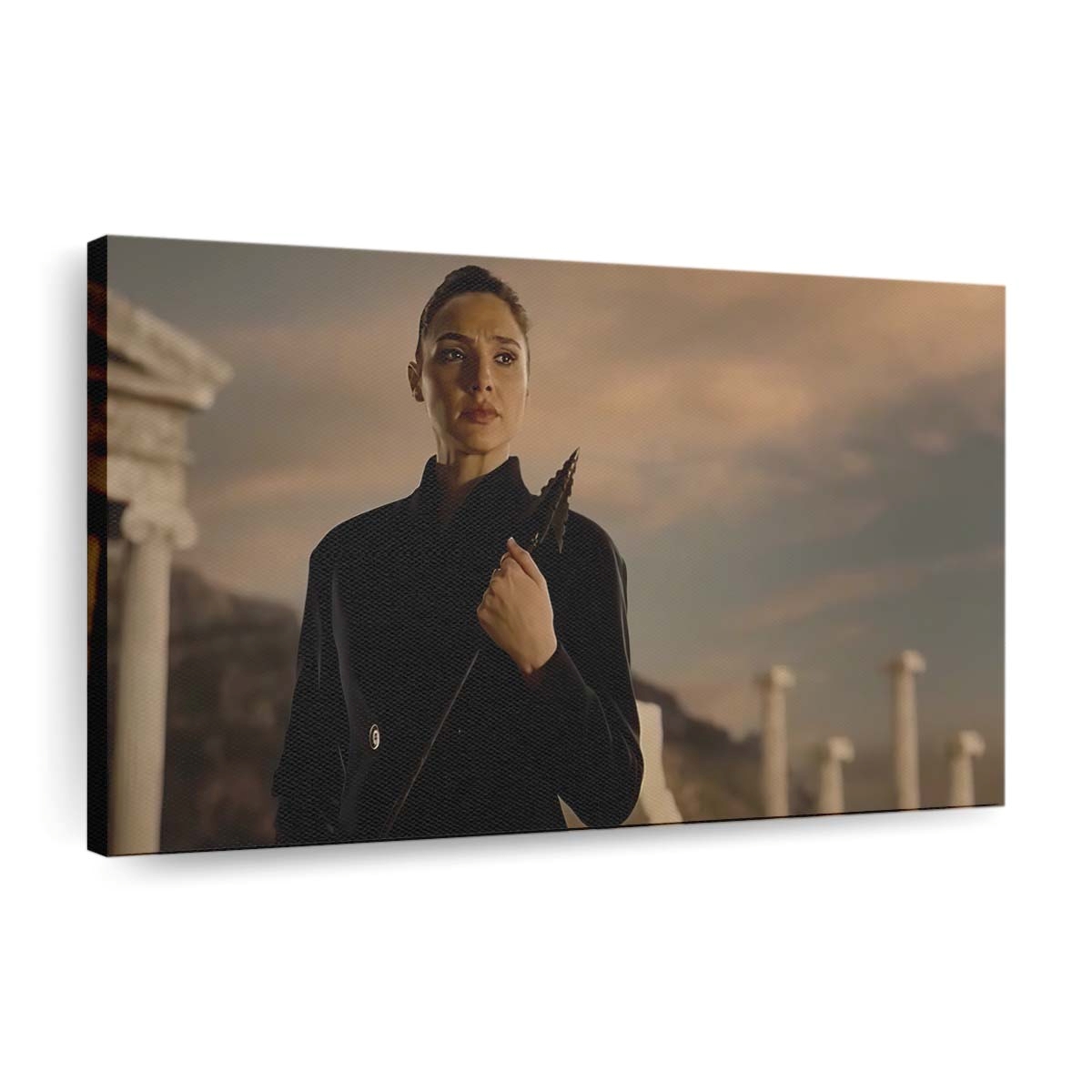 Wonder Woman With Arrow In Hand Zack Snyders Justice League Leinwandbilder | Wanddeko