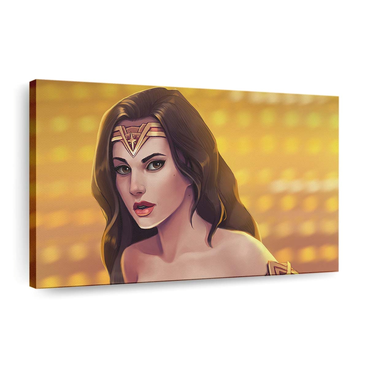 Wonder Woman With Lasso Of Truth Leinwandbilder | Wanddeko