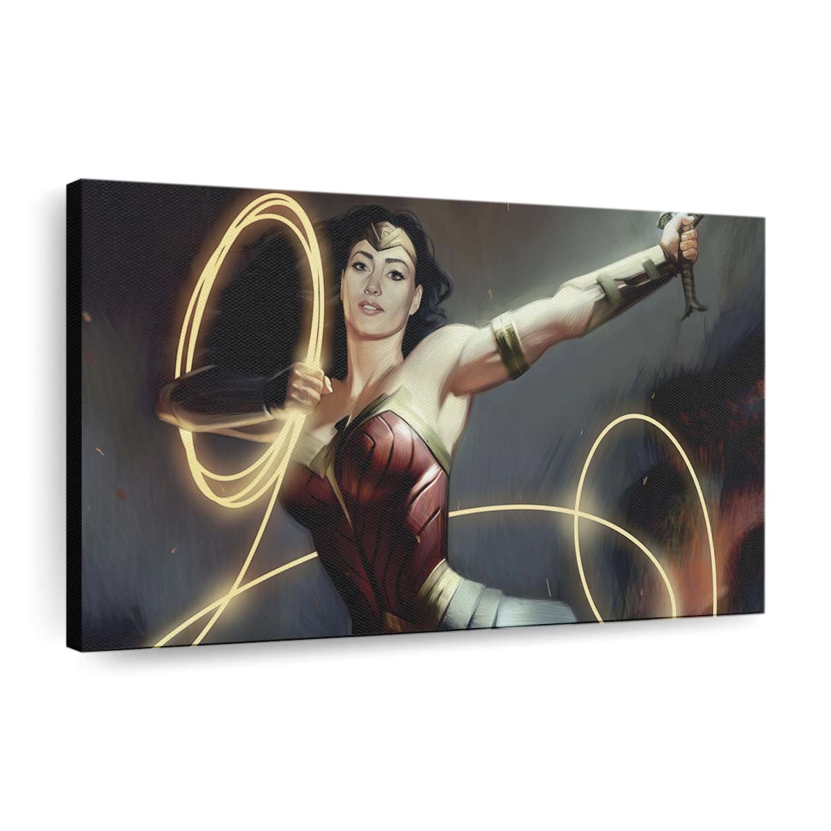 Wonder Woman With Powers Leinwandbilder | Wanddeko