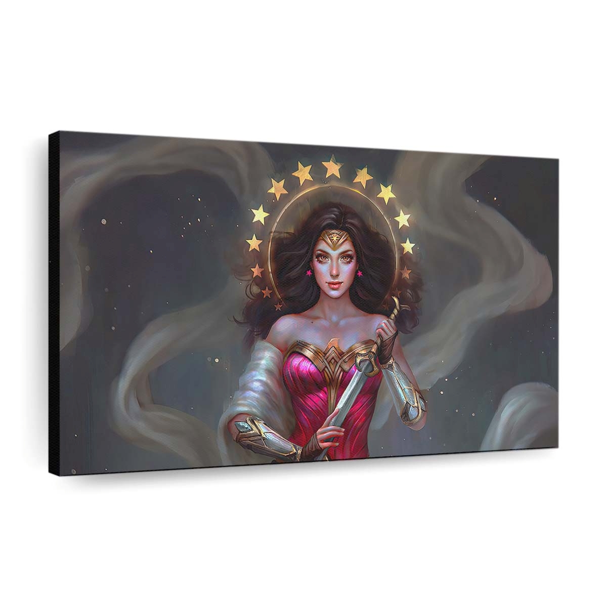 Wonder Woman With Sword Leinwandbilder | Wanddeko