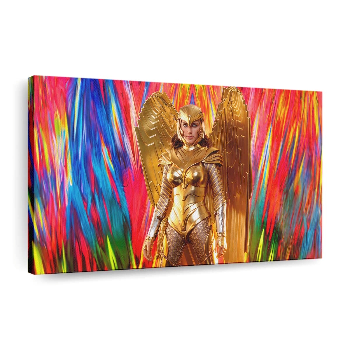 Wonder Woman Yellow Armor Suit Leinwandbilder | Wanddeko