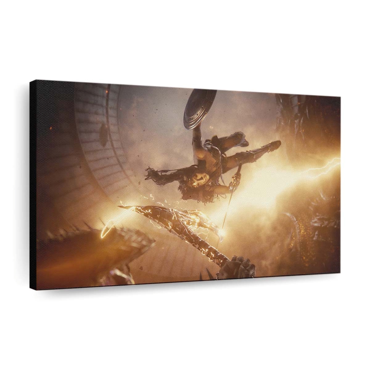 Wonder Woman 1984 Fight Scene Leinwandbilder | Wanddeko