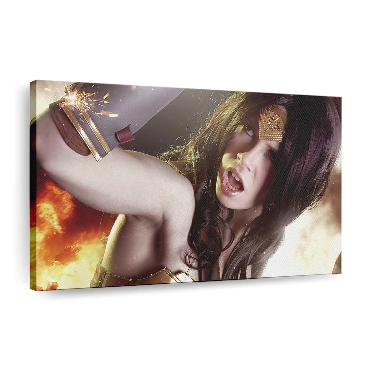 Wonder Woman Cosplay Girl 2 Leinwandbilder | Wanddeko