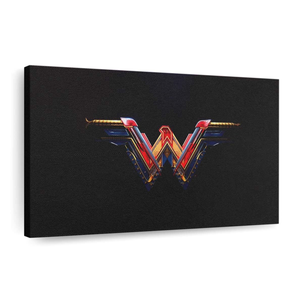 Wonder Woman Logo Concept Leinwandbilder | Wanddeko