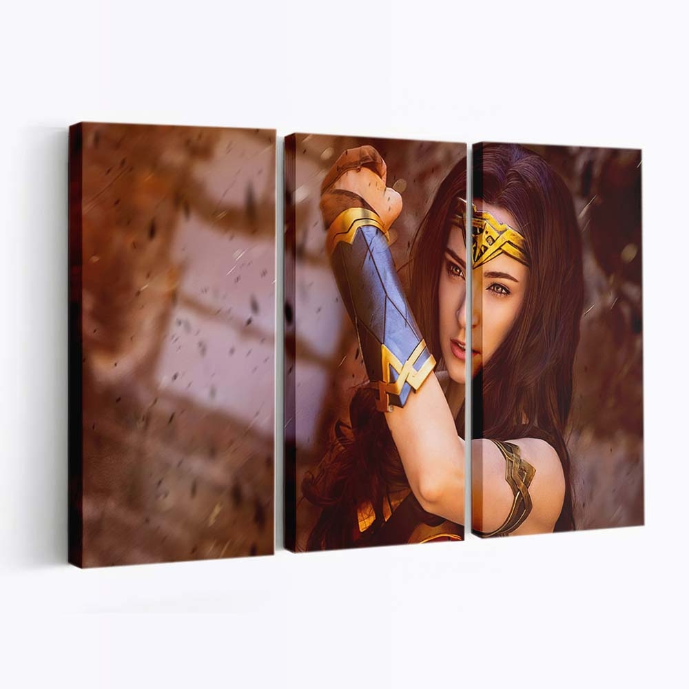 2019 Wonder Woman Cosplay Leinwandbilder | Wanddeko
