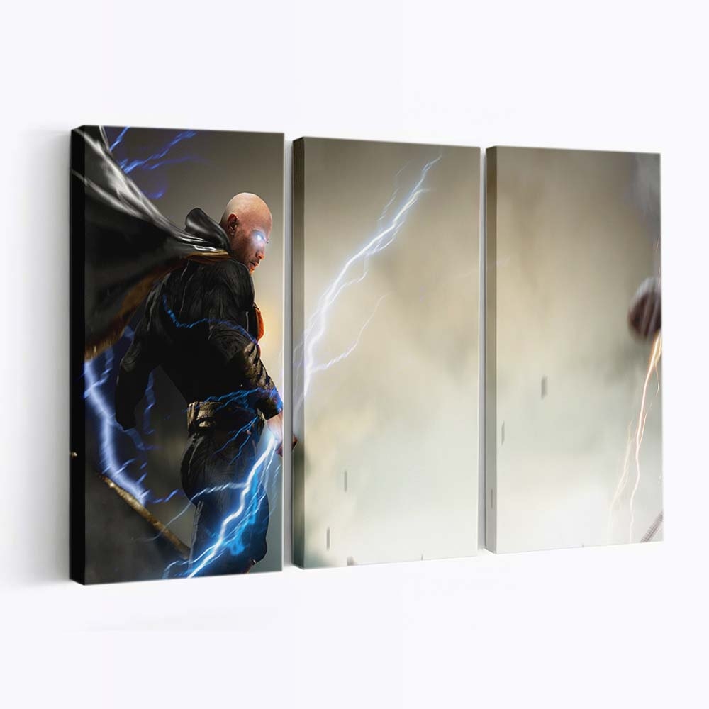 Black Adam Vs Wonder Woman Leinwandbilder | Wanddeko