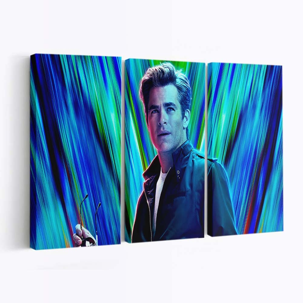Chris Pine In Wonder Woman 1984 Leinwandbilder | Wanddeko Chris Pine In Wonder Woman 1984 Leinwandbilder | Wanddeko – Bild 2