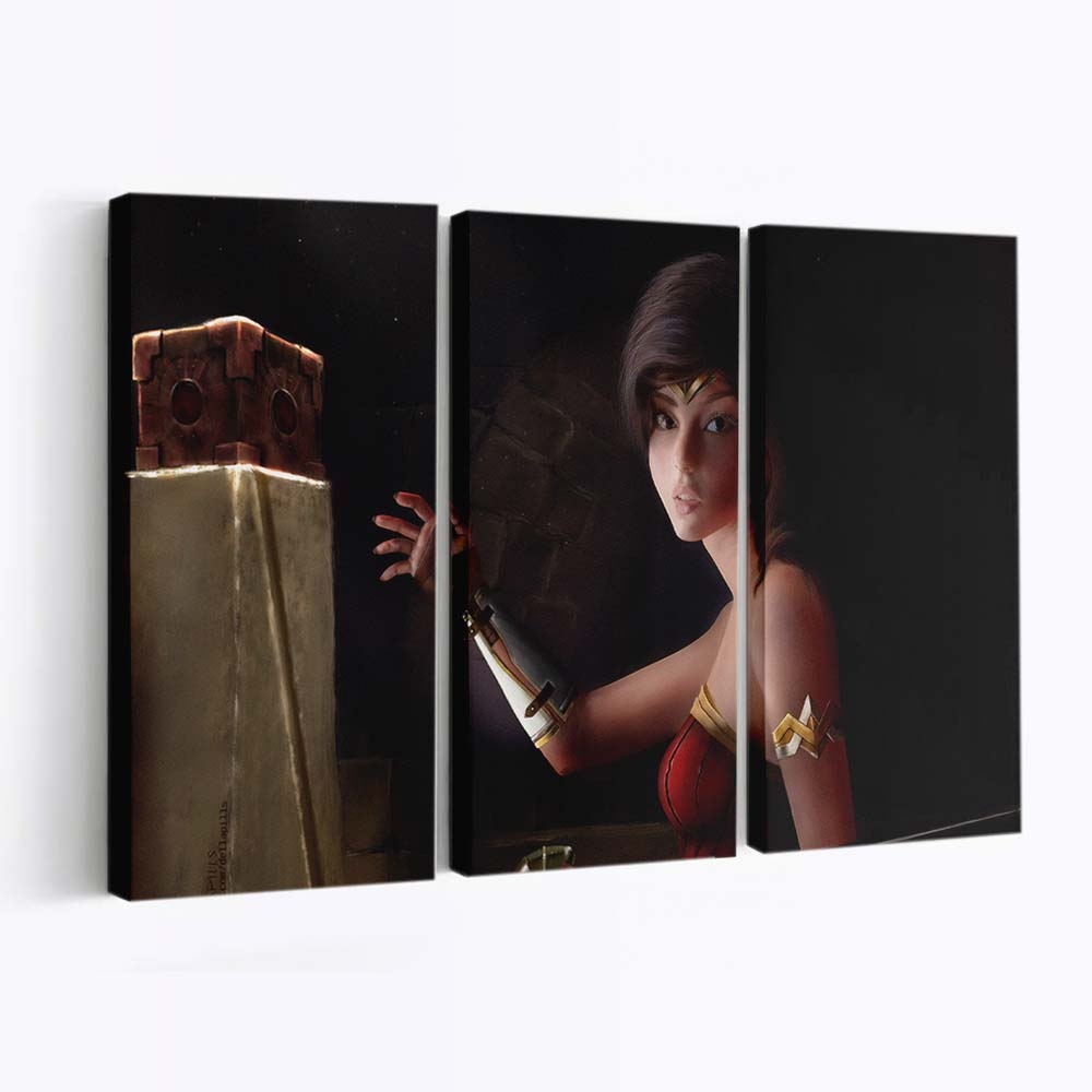 Cute Wonder Woman Leinwandbilder | Wanddeko