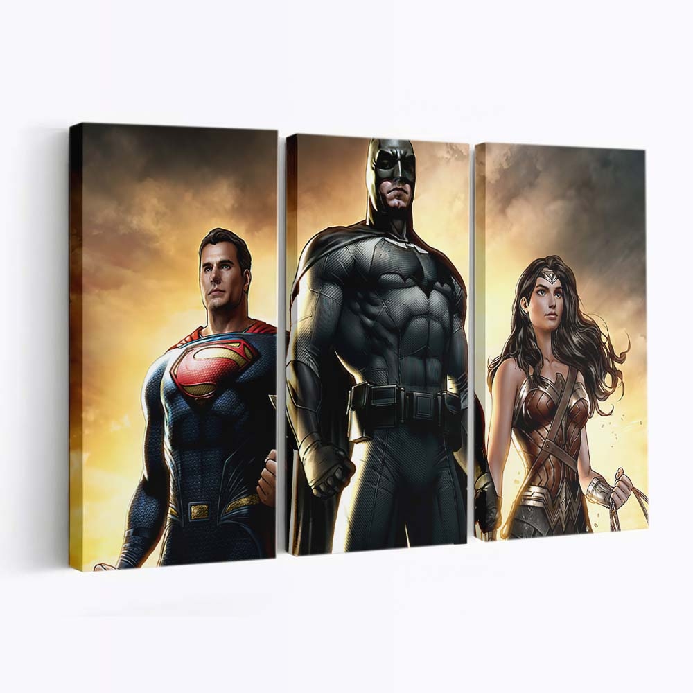 Dawn Of Justice Superheroes Leinwandbilder | Wanddeko