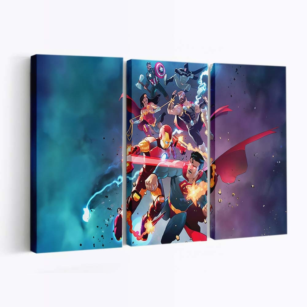 Dc X Marvel Leinwandbilder | Wanddeko