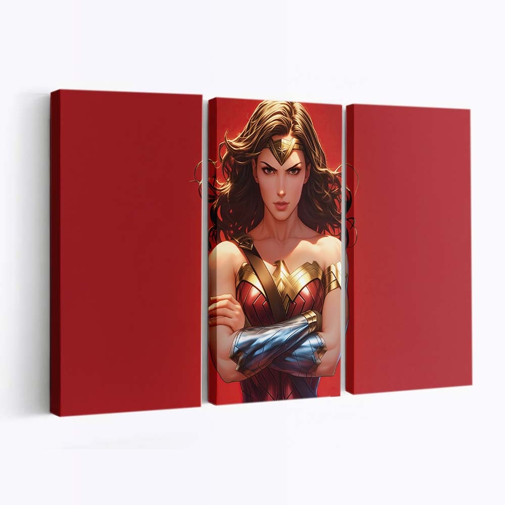 Determined Wonder Woman Leinwandbilder | Wanddeko