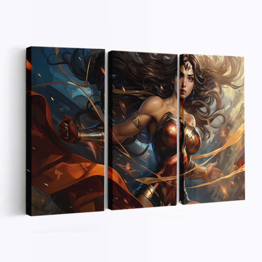 Iconic Wonder Woman Artwork Leinwandbilder | Wanddeko