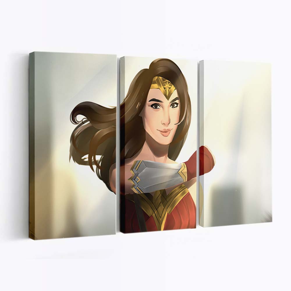 Wonder Woman 1984 Comic Heroes Leinwandbilder | Wanddeko