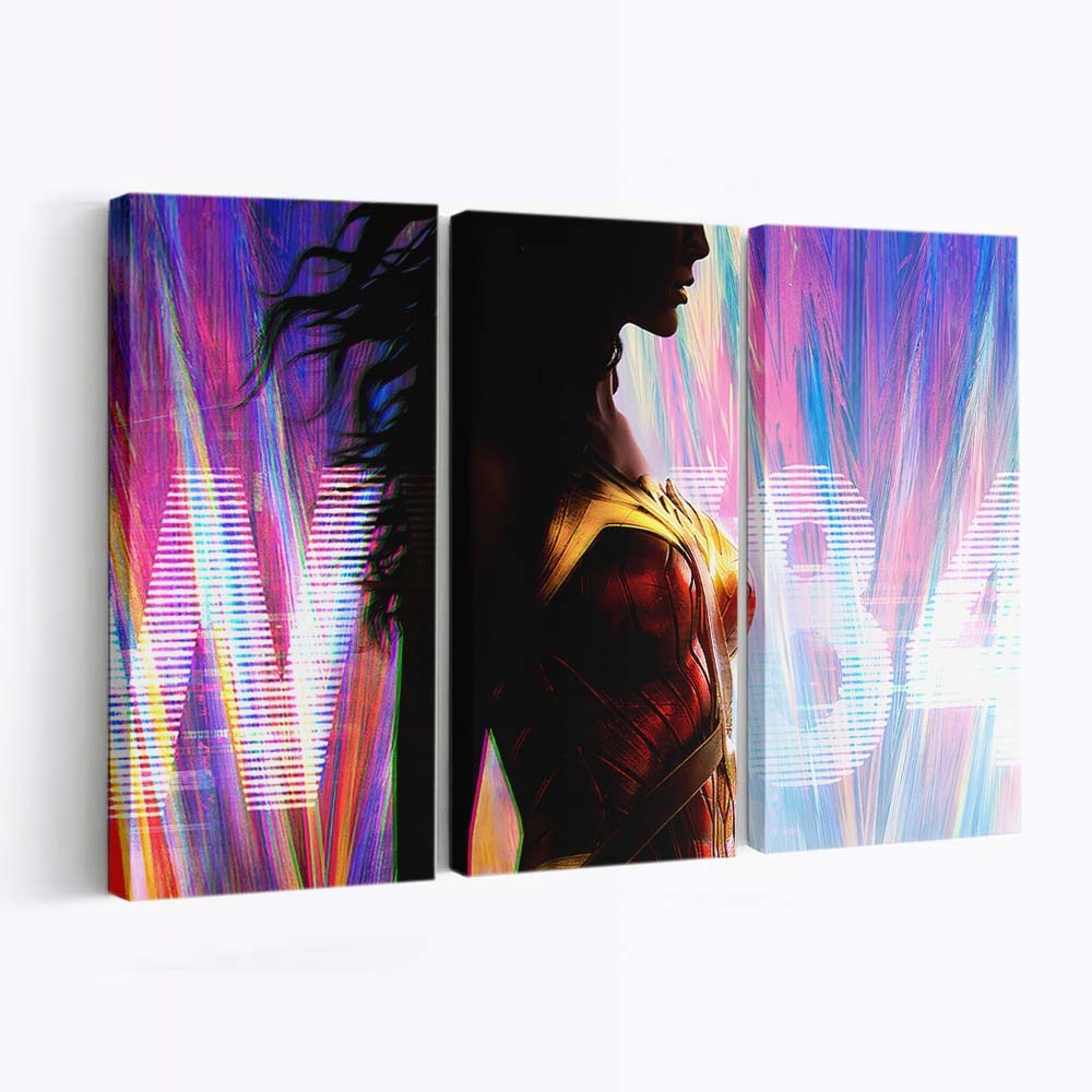 Wonder Woman 1984 Digital Art Leinwandbilder | Wanddeko